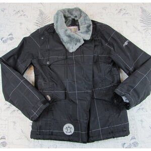 EUC Burton Zip Snap Manchester Insulated Ski Snowboard Jacket Womens sz small S